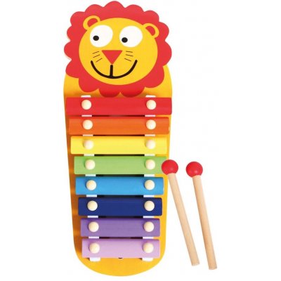 Lena Dřevěný xylofon lev