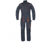 Cerva EMERTON Stretch Odolná strečová kombinéza šedá/oranžová – Hledejceny.cz