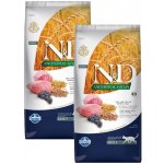 N&D LG Cat Adult Lamb & Blueberry 2 x 1,5 kg – Hledejceny.cz