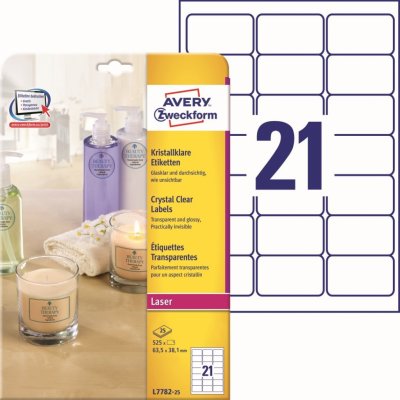 Avery Zweckform 25 listů, A4 L7782-25 – Sleviste.cz