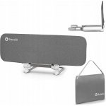 Lionelo Skládací zábrana do postele Lora grey stone – Zboží Dáma