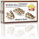 WOODEN CITY 3D puzzle mini sada Widgets: Lodě 28 ks – Hledejceny.cz