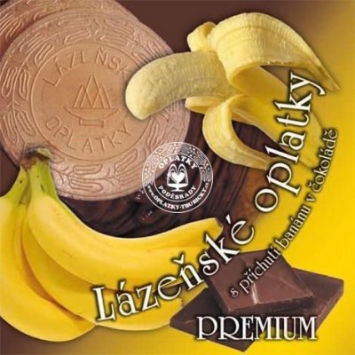 CLIP Lázeňské oplatky banán v čokoládě 175 g