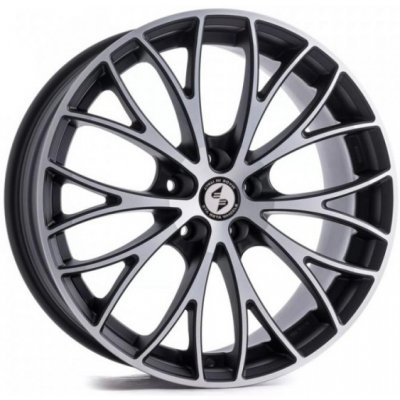 Etabeta Piuma-C 9,5x22 5x112 ET25 matt black full polished – Hledejceny.cz