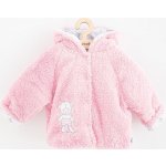 New baby Nice Bear Zimní kojenecký kabátek růžový – Zboží Mobilmania