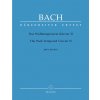 Noty a zpěvník J.S. Bach: The Well-Tempered Clavier II BWV 870-893 noty na klavír