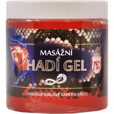 Putorius bylinná mast masážní balzám Hadí gel 500 ml – Hledejceny.cz