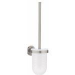 GROHE QuickFix Start WC štětka nástěnná s držákem sklo super steel 41185DC0 – Hledejceny.cz