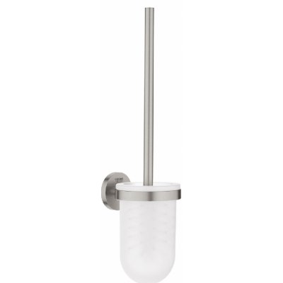 GROHE QuickFix Start WC štětka nástěnná s držákem sklo super steel 41185DC0 – Hledejceny.cz