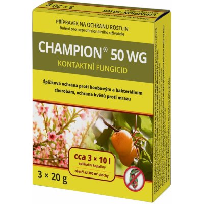 Agro CS Champion 50 WG 3x20 g – Hledejceny.cz