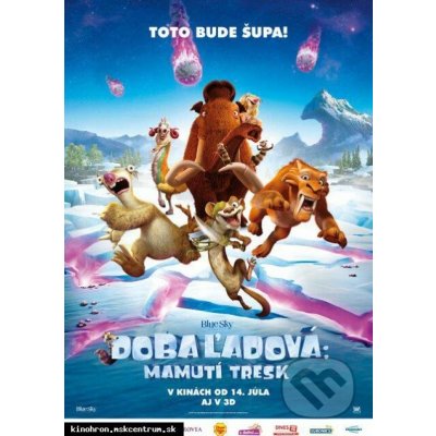 Doba ľadová: Mamutí tresk DVD – Hledejceny.cz