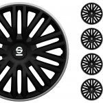 Sparco Bergamo 14", black šedé 4 ks