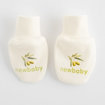 New Baby Kojenecké rukavičky z organické bavlny Olivy – Zboží Dáma