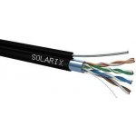 Solarix SXKD-5E-FTP-PE-SAM CAT5E FTP PE Fca samonosný, 1m – Hledejceny.cz