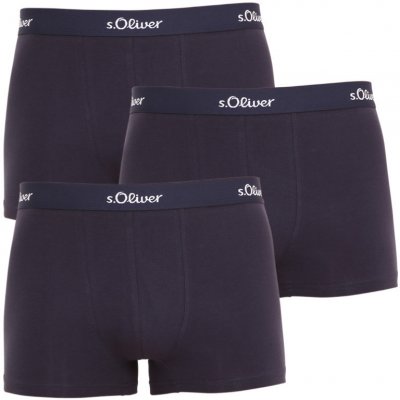 S.Oliver pánské boxerky JH-34B-31184142 tmavě modré 3pack – Zboží Mobilmania