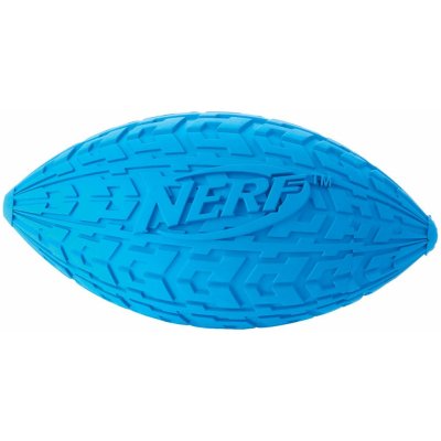 Nerf gumový ragby míč pískací 15 cm