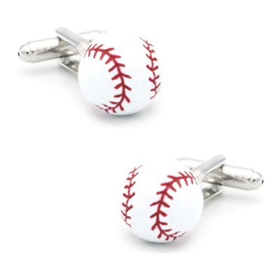 Knoflickarna.CZ manžetové knoflíčky baseball míček – Zboží Dáma