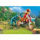 Playmobil 9431 Motorkář s Raptorem