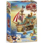CUBICFUN 3D puzzle Pirátská loď s pokladem 157 ks – Hledejceny.cz