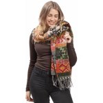 Šála INDI aztek okrová V. – Zboží Mobilmania