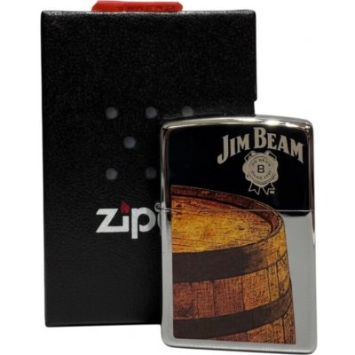 Zippo chrom poliert grav/color"Jim Beam Barrel – Hledejceny.cz