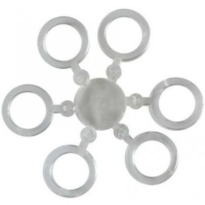 Carpex Silikonové kroužky na nástrahy 4 mm čiré – Zboží Mobilmania