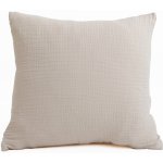 MKLuzkoviny.cz Mušelínový Alexia přírodní 40 x 40 cm – Sleviste.cz