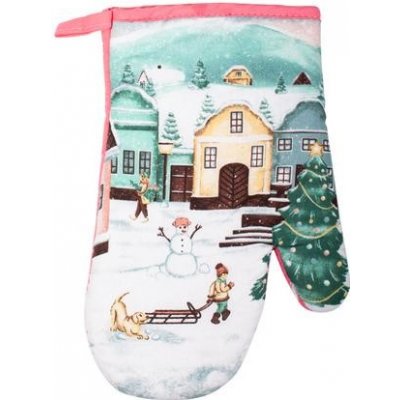 TORO Kuchyňská rukavice vesnička – Zboží Mobilmania