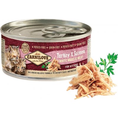 Carnilove Cats WMM Kitten Turkey & Salmon 100 g – Sleviste.cz