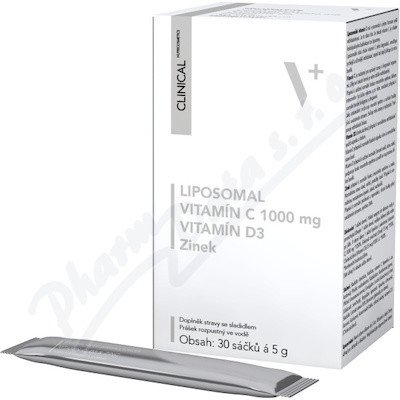 LIPOSOMAL Vitamín C+D3+Zinek 30x 5 g