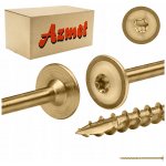 Tesařský vrut Azmet 6x120 mm talířová hlava 100 ks – Hledejceny.cz