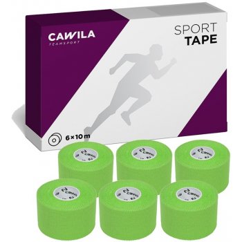 Cawila Sporttape COLOR 6er Set 1000710756 zelená 3,8cm x 10m