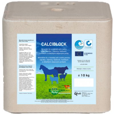 S.I.N. Hellas Calciblok Minerální liz 10 kg – Hledejceny.cz