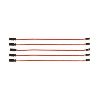 Graupner Prodlužovací kabel JR 0,1qmm silný zlacené kontakty 5 ks PVC 15 cm – Zbozi.Blesk.cz