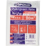 Spokar - ZAKRÝVACÍ FÓLIE HDPE 7my (4 x 5m) - STANDARD – Hledejceny.cz