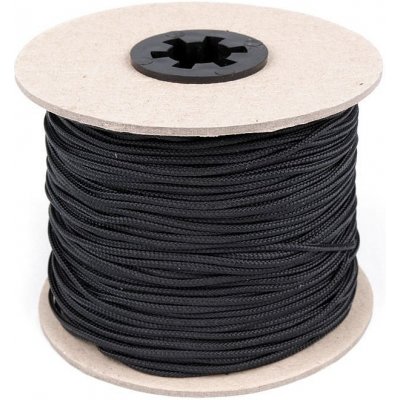 Šňůra technická žaluziová Ø1,6 mm, střední, černá – Hledejceny.cz