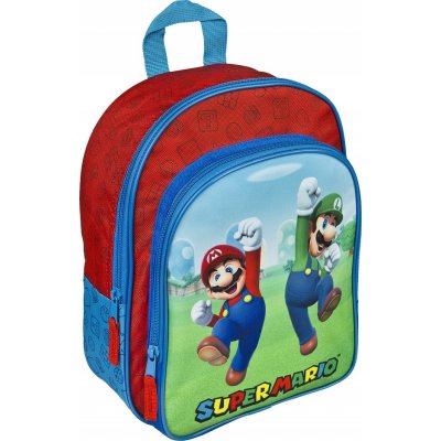 Euroswan batoh Super Mario Kids modrý – Zboží Mobilmania