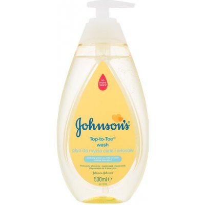 Johnson´s Top-to-Toe Wash Sprchovací gél pre deti 500 ml – Zboží Dáma