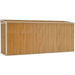 OMAXI 513071 118 x 382 x 178 cm hnědý – Zbozi.Blesk.cz