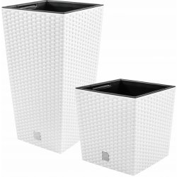 Prosperplast Květináč 61 x 32,5 x 61 cm plast bílý