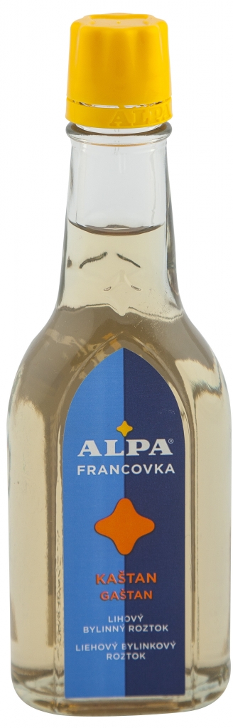 Alpa Francovka bylinný lihový roztok Kaštan 60 ml