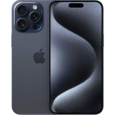 Mobilní telefon APPLE iPhone 15 Pro Max 256GB modrý titan (MU7A3SX/A)