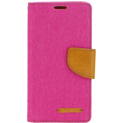 Canvas Book růžové – Apple iPhone X / XS – Zboží Mobilmania