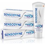 Sensodyne Zubní pasta pro citlivé zuby Rapid 3 x 75 ml – Zbozi.Blesk.cz