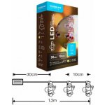 Modee ML-C3013 10LED 90cm santa skřipec vánoční řetěz nano, 2xAA teplá IP20 352742,00 – Hledejceny.cz