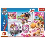 Trefl Paw Patrol Tlapková patrola Skye v akci 16368 100 dílků – Zbozi.Blesk.cz