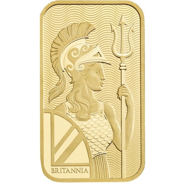  The Royal Mint Britannia Velká Británie zlatý slitek 10 g