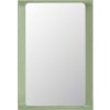 Zrcadlo Muuto Arced 80x55 cm light green