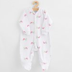 Kojenecký overal New Baby Classic II raspberry – Hledejceny.cz