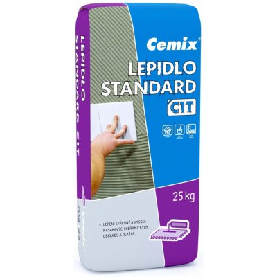 CEMIX standard C1T Lepidlo 25kg od 149 Kč - Heureka.cz